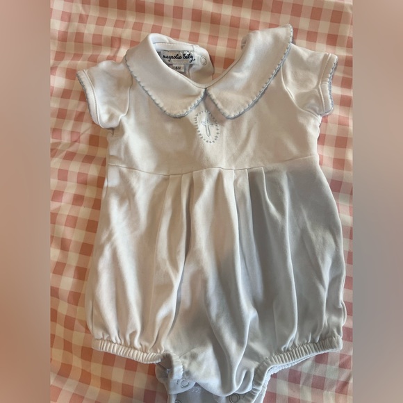Classic White Baby Romper - Picture 3 of 3